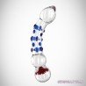 Kiss Of Tongue Crystal Glass Dildo Anal Toy Artificialtoys