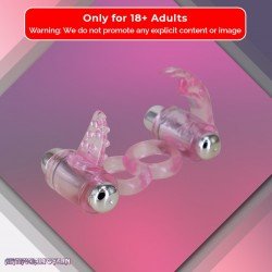 Vibrating Jelly Cock Ring CR-022